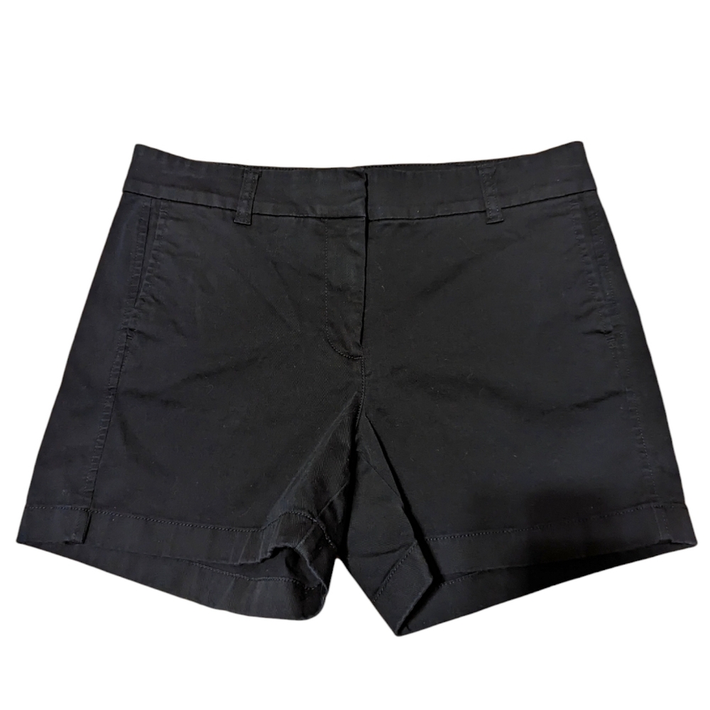 J. Crew 4" Chino Shorts Navy Blue Sz‎ 6